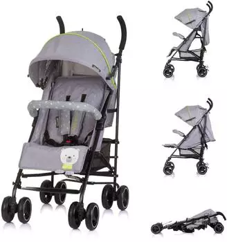 Chipolino Milano Buggy bis 22 kg, faltbar, grau (LKMLN0252BE)