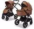MOON Gio Fold Air Kombikinderwagen 2-in-1, cognac