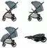 Chipolino Insta Buggy Kinderwagen, klappbar, grün (LKINS0254BA)