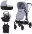 Chipolino Elite Kombikinderwagen 3-in-1 i-Size, grau (KKET02402GN)