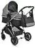 Moni Kali Kombikinderwagen 2-in-1, grau, 22kg (110956)