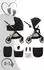 Kinderkraft VESTO 2 Kombikinderwagen 2-in-1, schwarz (VESTO 2)