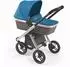Cam Puro Urban Kombi-Kinderwagen 2in1 goldbraun mit Regenschutz und Wickeltasche