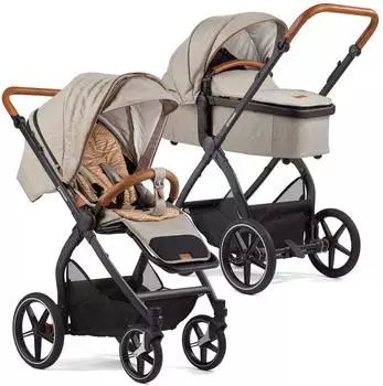 Gesslein FX4 Swing 2in1 Kinderwagen-Set mit Babywanne Panorama Relax (652652)