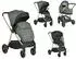 Cangaroo Hydra Kombikinderwagen 2-in-1 mit Babywanne, Sportsitz, grün (110155)