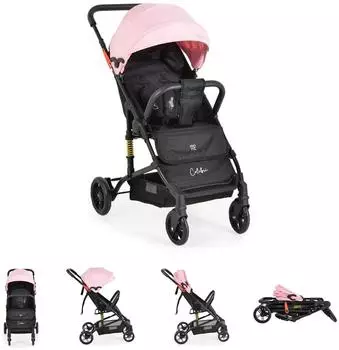 Moni Colibri Kinderbuggy faltbar, 5-Punkt-Gurt, rosa (110847)