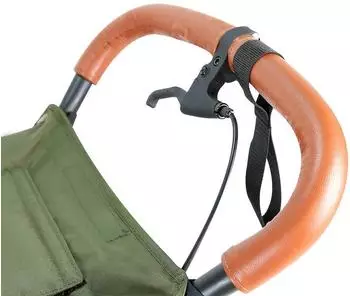 Babytrold Jogger Buggy luftbereift, 8kg, mit Handbremse, olive