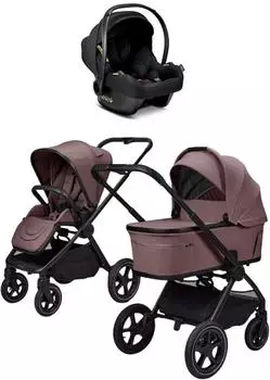 MOON Gio Fold Air Kombikinderwagen inkl. Cosmo 2.0, Tonka