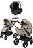 MOON Gio Fold Air Kombikinderwagen inkl. Cosmo 2.0, sand