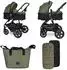 Lorelli Lora Kombi-Kinderwagen, faltbar, grün