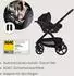 Lionelo Carmine 3in1 Kombikinderwagen GravelTech, UPF50+, Grey Stone (LO-CARMINE 3IN1 GREY STONE)