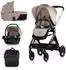 Chipolino Elite 3-in-1 Kombikinderwagen i-Size, braun