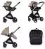 Chipolino Elite 3-in-1 Kombikinderwagen i-Size, braun