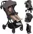 Lionelo Tansi Kinderbuggy GravelTech-Räder, Auto-Folding, beige taupe (LO-TANSI BEIGE TAUPE)
