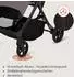 Lionelo Tansi Kinderbuggy GravelTech-Räder, Auto-Folding, beige taupe (LO-TANSI BEIGE TAUPE)