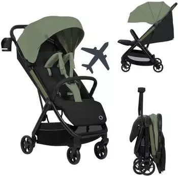 Lionelo Julie Air Kompakter Kinderwagen 22kg faltbar (LO-JULIE AIR GREEN SAGE)