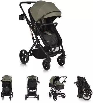 Moni Rafaello Kombikinderwagen 2in1, grün (110958)