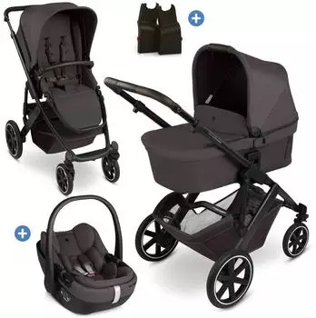 ABC Design Salsa Core Trio-Set mit Babyschale Calla, falcon (12006332501)
