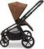 MOON Resea FOLD SET Kombi-Kinderwagen mit Cosmo Babyschale, cognac (64000001-988)