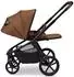 MOON Resea FOLD SET Kombi-Kinderwagen mit Cosmo Babyschale, cognac (64000001-988)