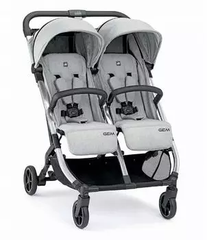 Cam Gem Geschwisterbuggy, faltbar, Aluminiumrahmen (Gem)