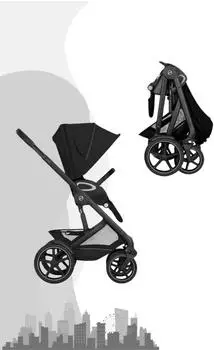 Cybex Talos S Lux All-Terrain Buggy, Moon Black (526001707)