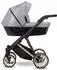 Kunert Ivento Premium 2in1 Kinderwagen eco grau metallic, Rahmen gold