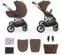 Kinderkraft Multifunktionswagen 2in1 PRIME 3 braun