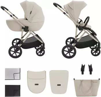 Kinderkraft Multifunktionswagen 2in1 PRIME 3 beige