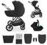 Kinderkraft 3-in-1 Prime 3 Multifunctional Stroller black