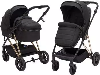 Fillikid Fill Elix Kombi-Kinderwagen, schwarz