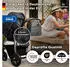 Bergsteiger 4-in-1 Kinderwagen Capri inkl. Babyschale, Isofix Base Pro 2 silber/grau