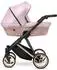 Kunert Ivento Ive 13 Eco Kinderwagen 2-in-1 pink metallic, Rahmen gold (Ive 13)