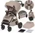 Lionelo BETT Buggy bis 22kg, wasserdicht, Moskitonetz, XXL-Verdeck UPF50+