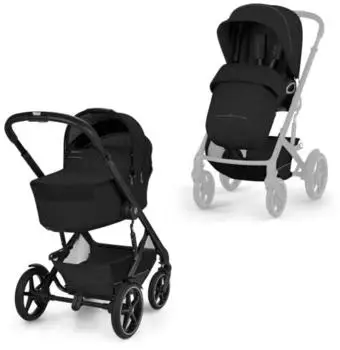Cybex Talos S Lux Kombi-Kinderwagen mit faltbarer Babywanne