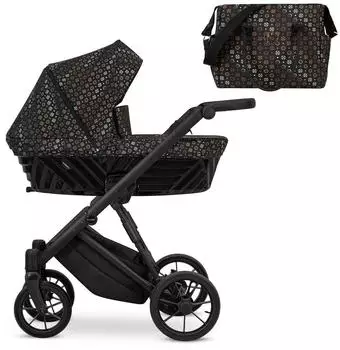Kunert Ivento 2in1 Kombi-Kinderwagen, Black Style