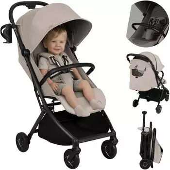 Lionelo Sia Reisebuggy ultraleicht 5,9kg, beige sand (LO-SIA BEIGE SAND)