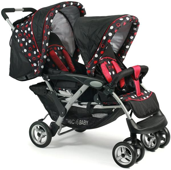 Chic 4 Baby Duo Dots inkl. Tragetasche