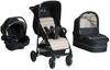 Hauck Rapid 4 Plus Trio Set Caviar/Beige (2017)