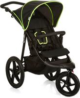 Hauck 274064, Hauck Buggy & Sportwagen Runner mit Luftreifen - Black Neon Yellow