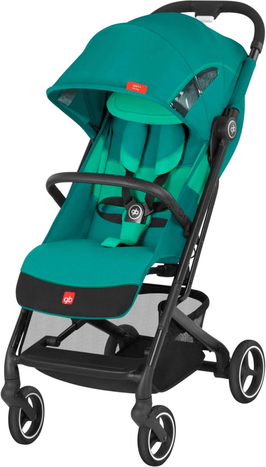 GB Gold Qbit+ All City Velvet Black 3in1 Kinderwagen