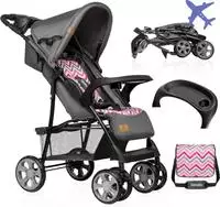 Lionelo 56469, Lionelo Emma (6 Monate - 3 Jahre) (56469) Grau/Pink
