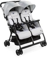 Chicco Zwillingsbuggy "OHlal&agrave; Twin, Silver Cat" 15 kg Zwillingskinderwagen