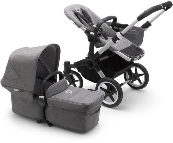 Bugaboo Donkey 3 Mono grau meliert/grau meliert