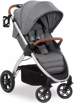 Hauck UpTown silver/melange grey