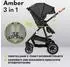 Lionelo Amber 3in1 grey graphite