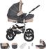 Friedrich Hugo Hamburg 3 in 1 Hartgummireifen grey & beige