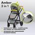 Lionelo Amber 3in1 grey