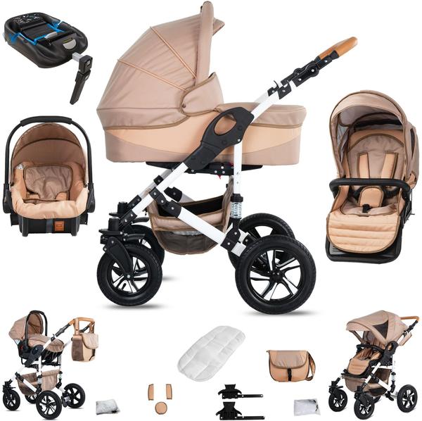 Friedrich Hugo Hamburg 4 in 1 Luftreifen beige & oatmeal