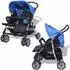 vidaXL Baby carriage for twins